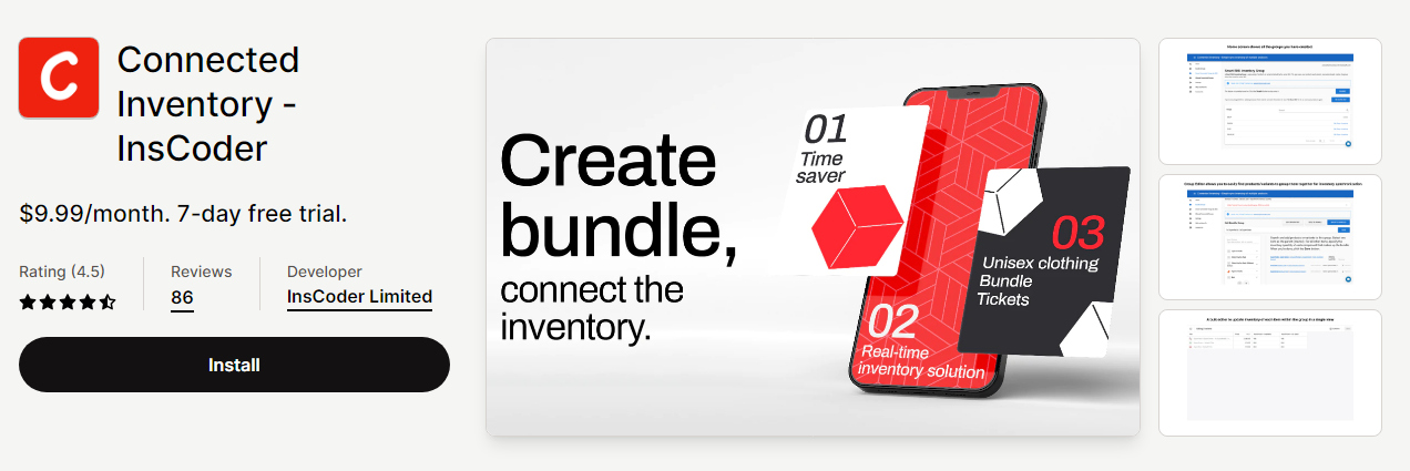 Connected Inventory ‑ InsCoder